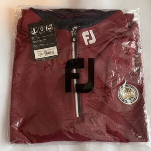 New! FootJoy Lightweight Quarter-Zip Pullover with PGA Logo